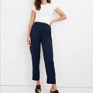 Drapey Tapered Pleat Pants